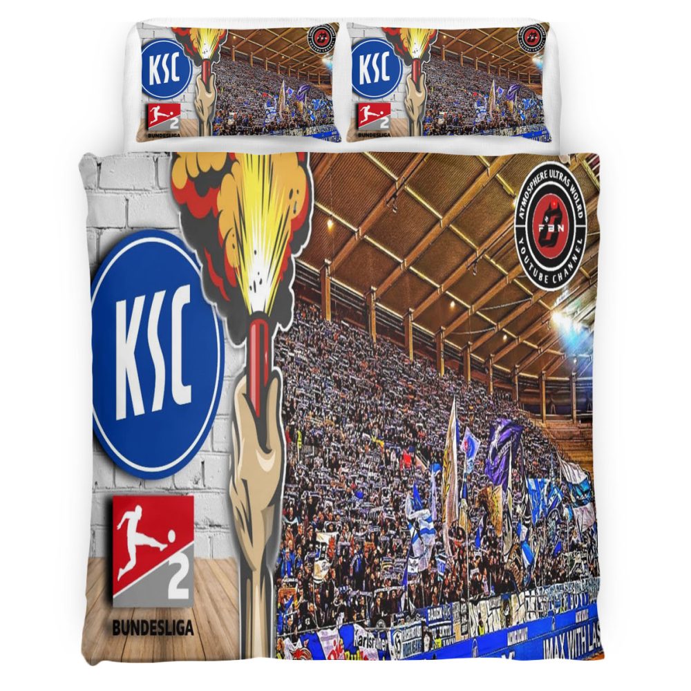 Karlsruher SC 12 Bettwäsche Bettbezug Kissenbezug