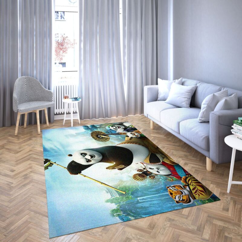 Kung Fu Panda 3 Karikatur Lieblings Teppich 12