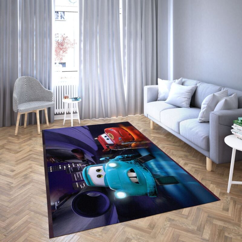 Lightning Mcqueen Car Of Disney Teppich