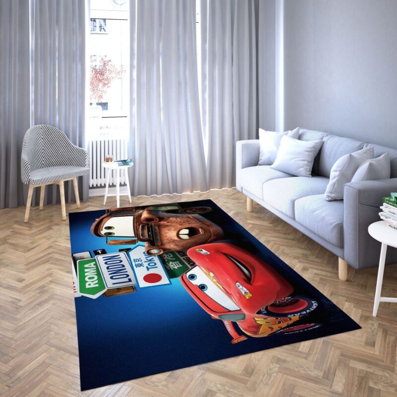 Lightning Mcqueen Car Of Disney Teppich 41
