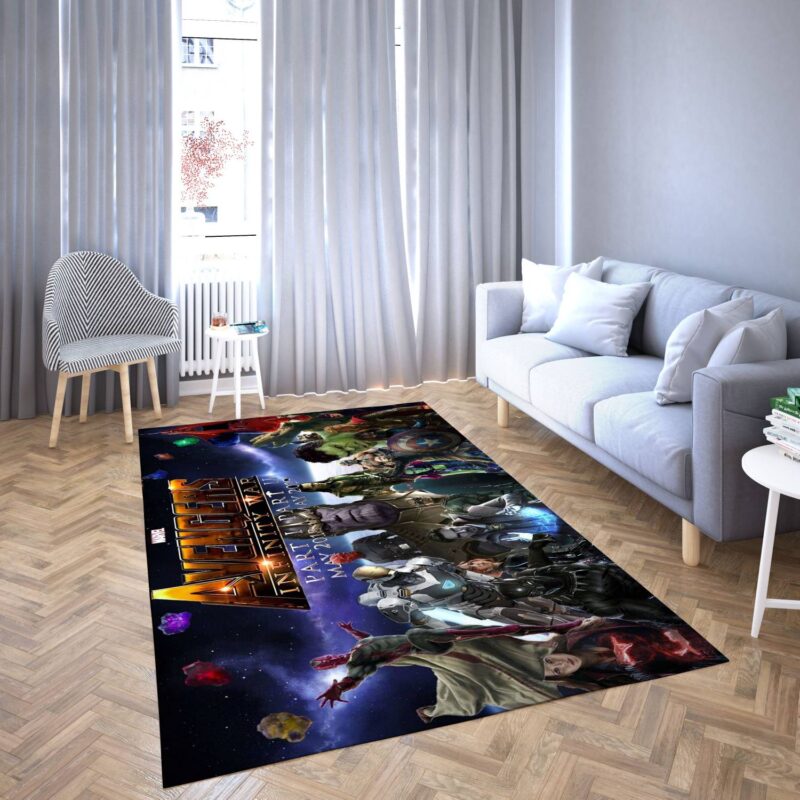 Marvel Avengers Alle Helden Teppich 12