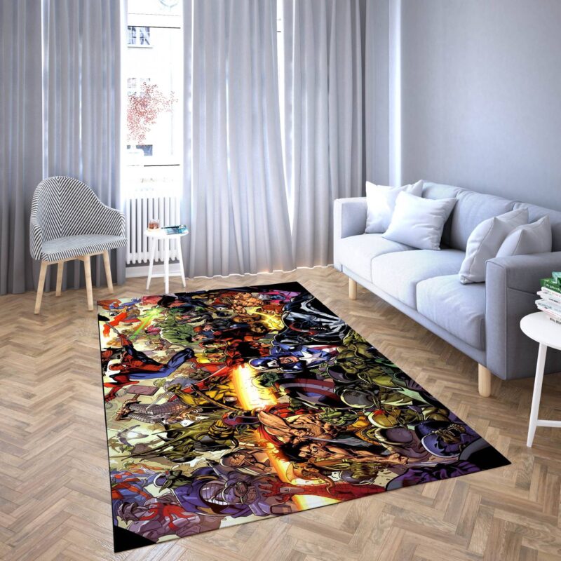 Marvel Avengers Alle Helden Teppich 22