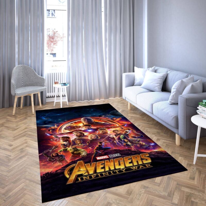 Marvel Avengers Alle Helden Teppich 28
