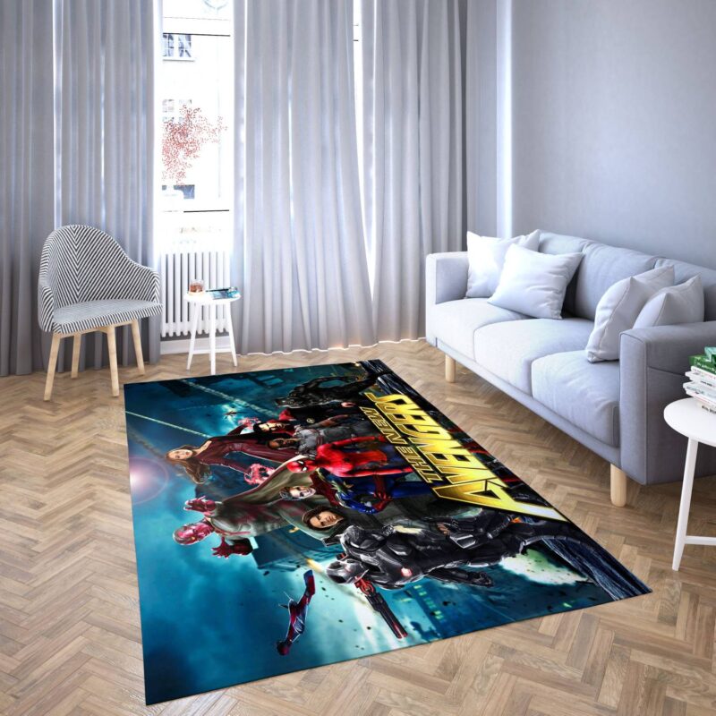 Marvel Avengers Alle Helden Teppich 37