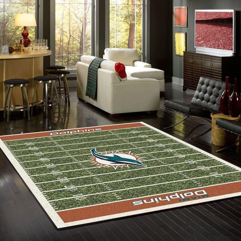 Miami Dolphins Team Heimfeld Teppiche