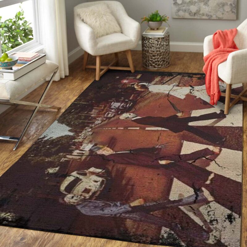 Michael Myers Abbey Road Horror Halloween Teppich 2