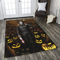 Michael Myers Gruselfilm Teppich