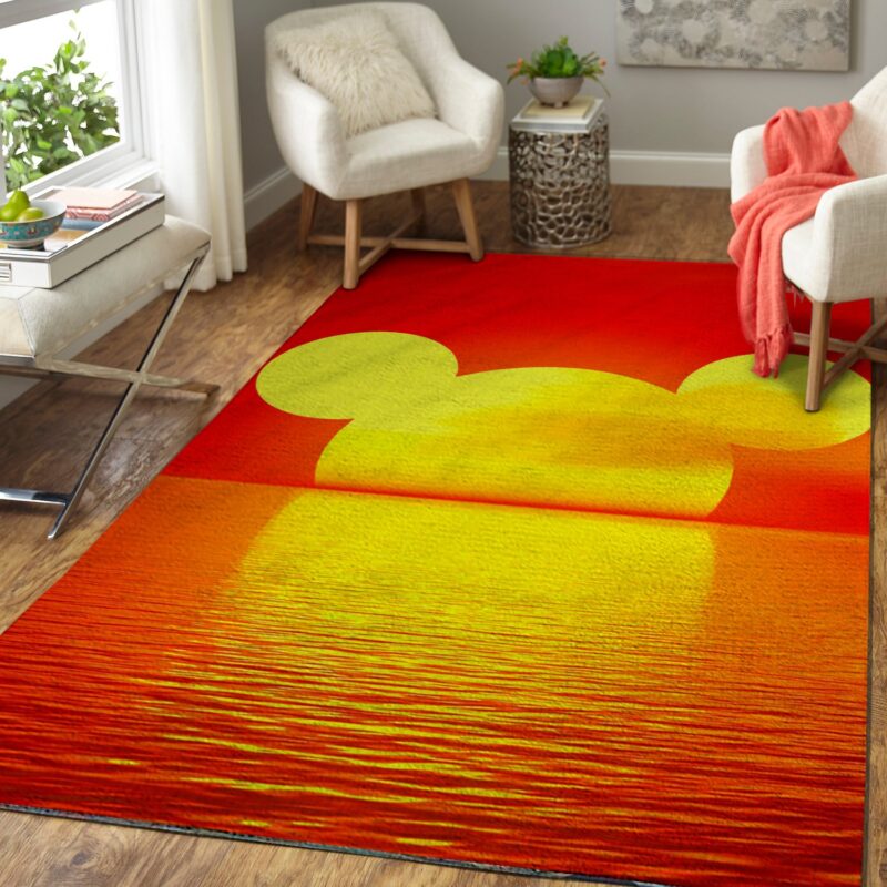 Mickey Mouse Als Sonne Teppich