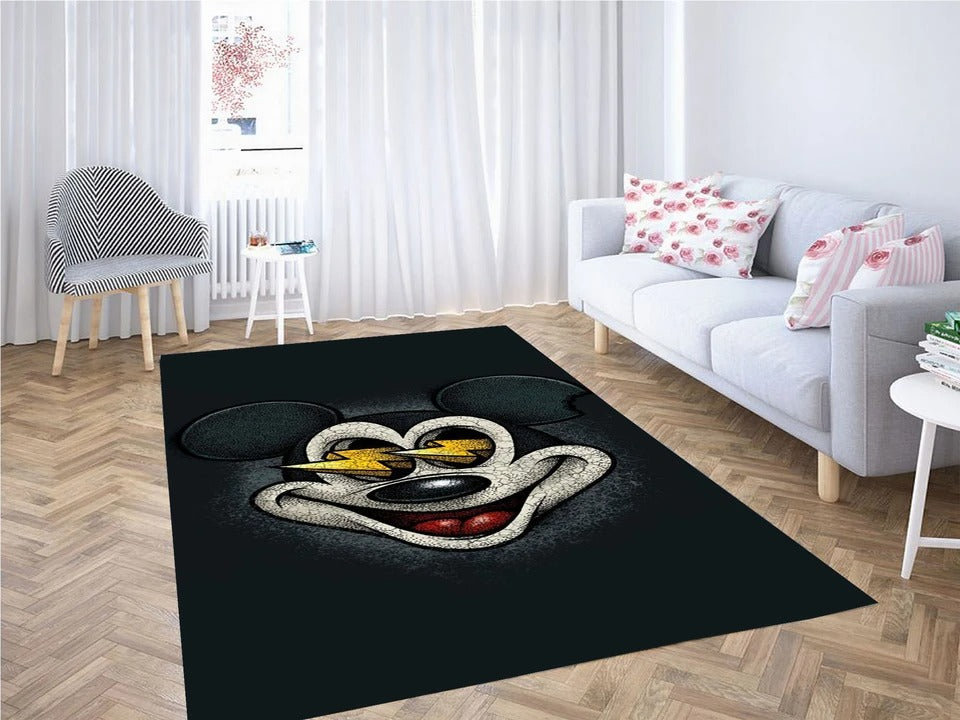 Mickey Mouse Lowbrow Teppiche