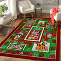 Mickeys Frohen Weihnachten Teppich