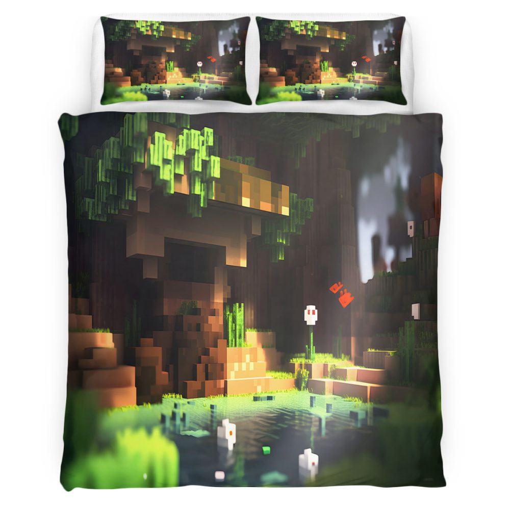 Minecraft 120 Bettwäsche Bettbezug Kissenbezug