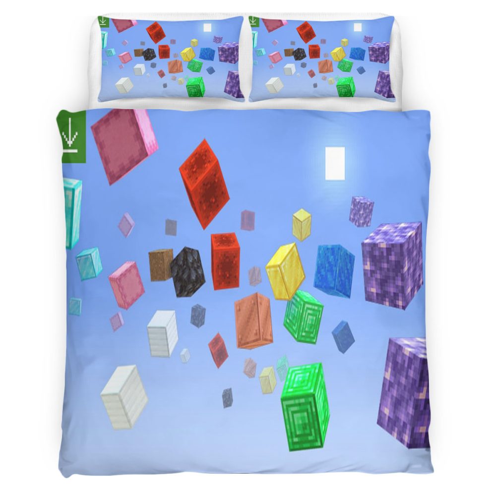 Minecraft 125 Bettwäsche Bettbezug Kissenbezug