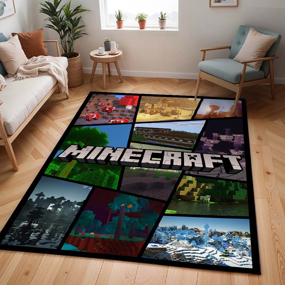 Minecraft Biom Ebenen Tundra Nether Teppich
