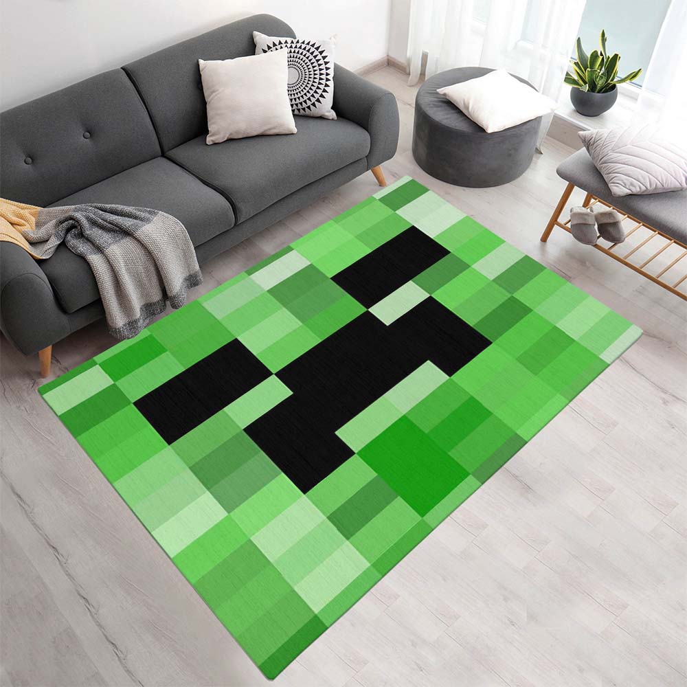 Minecraft Creeper Videospiel Teppich Spielteppich Teppich