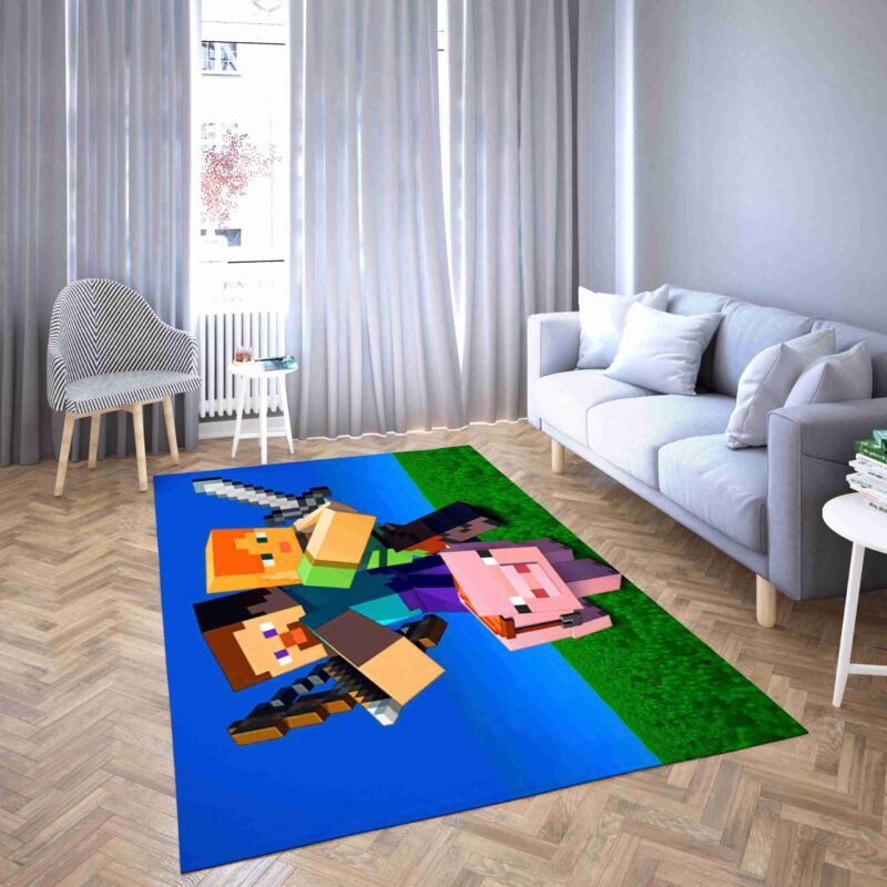 Minecraft Das Beste Spiel Teppich