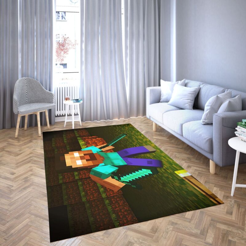 Minecraft steve Spiel Favorit Teppich 6