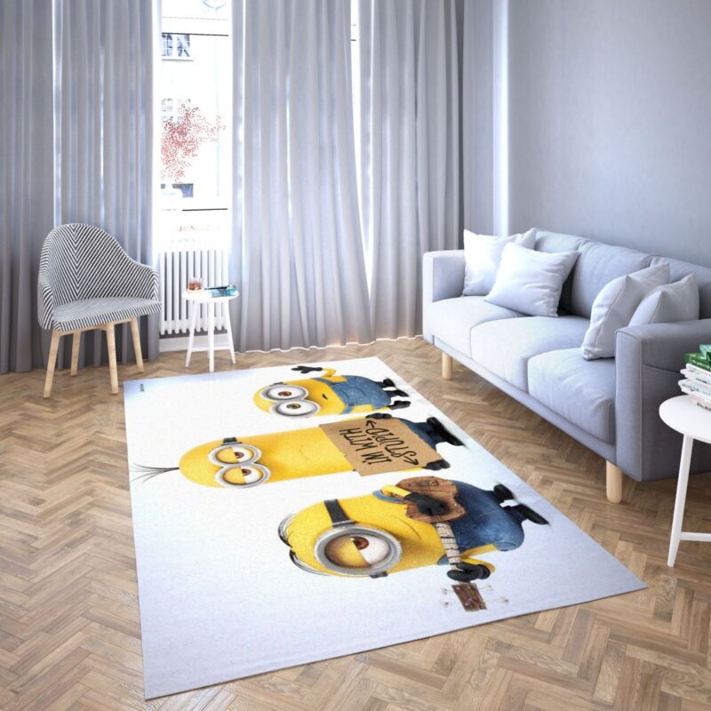 Minions als Marval Karikatur Lieblings Teppich 18