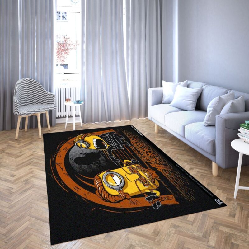 Minions als Marval Karikatur Lieblings Teppich 31