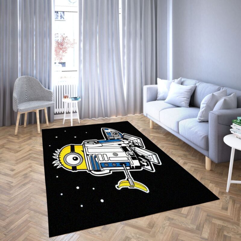 Minions als Marval Karikatur Lieblings Teppich 9