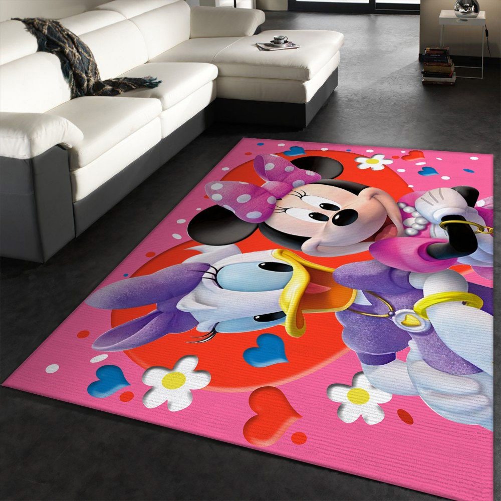Minnie Mouse und Daisy Duck Teppich