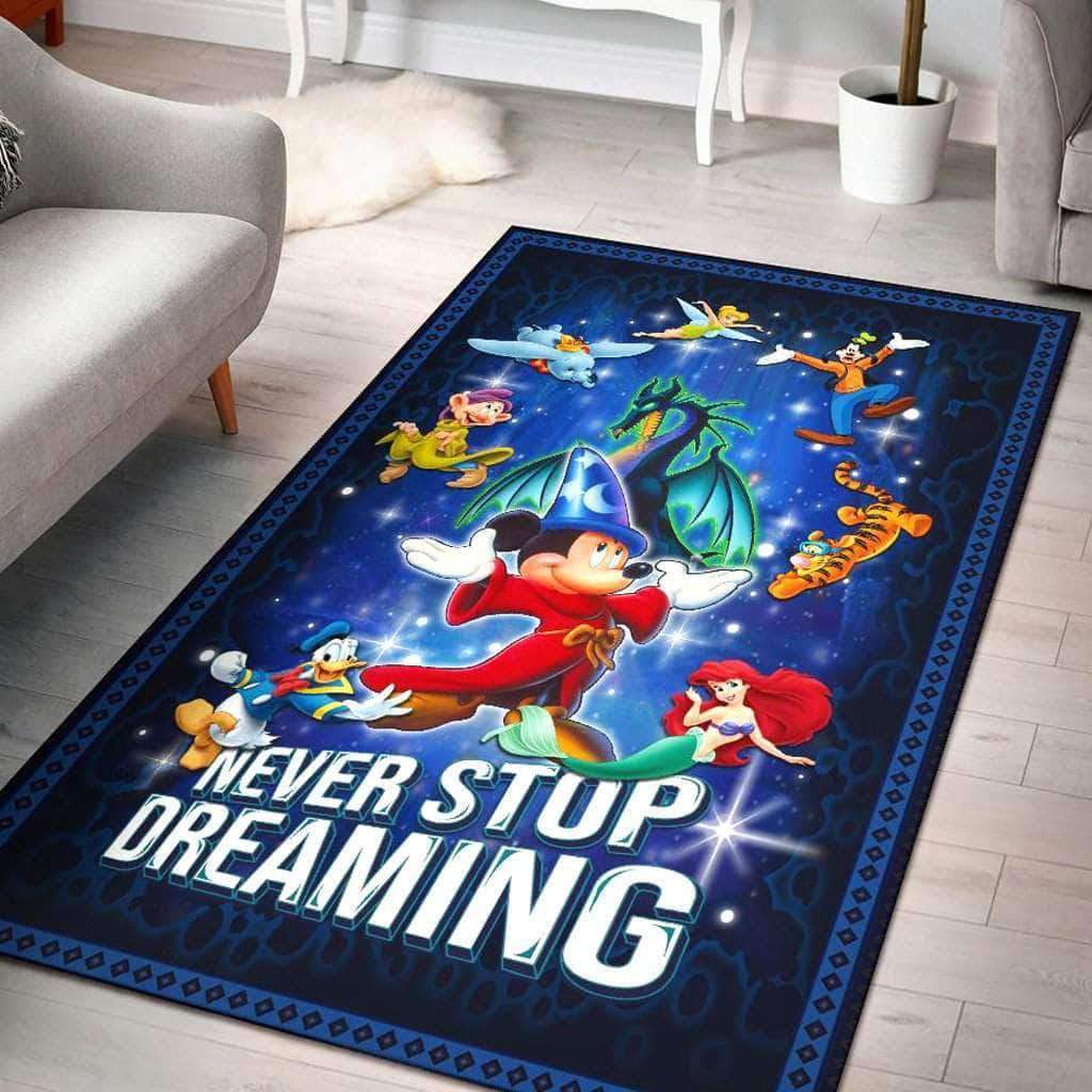 Never stop dreaming Teppiche