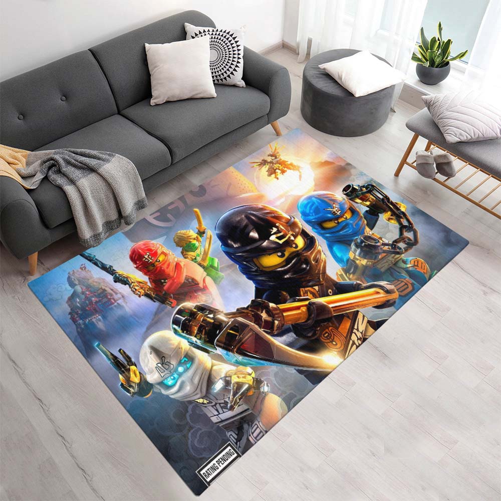 Ninjago Alle Charaktere 1003 Teppich