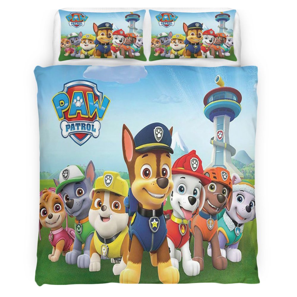 PAW Patrol 102 Bettwäsche Bettbezug Kissenbezug