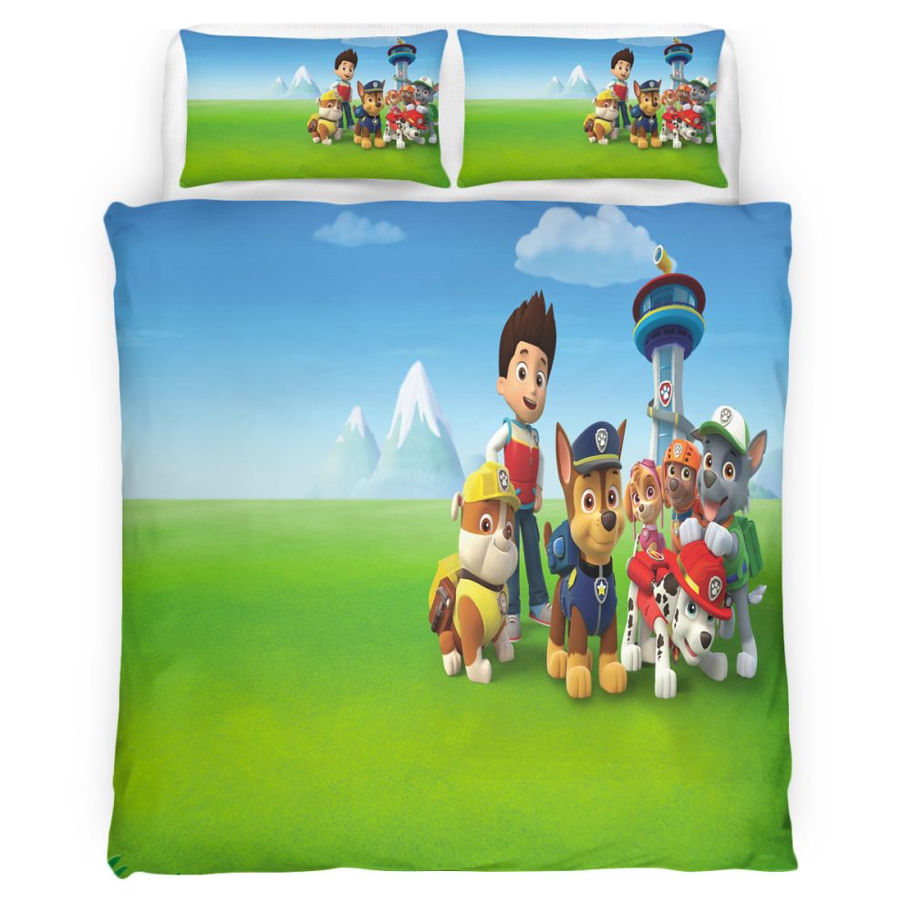 PAW Patrol 103 Bettwäsche Bettbezug Kissenbezug