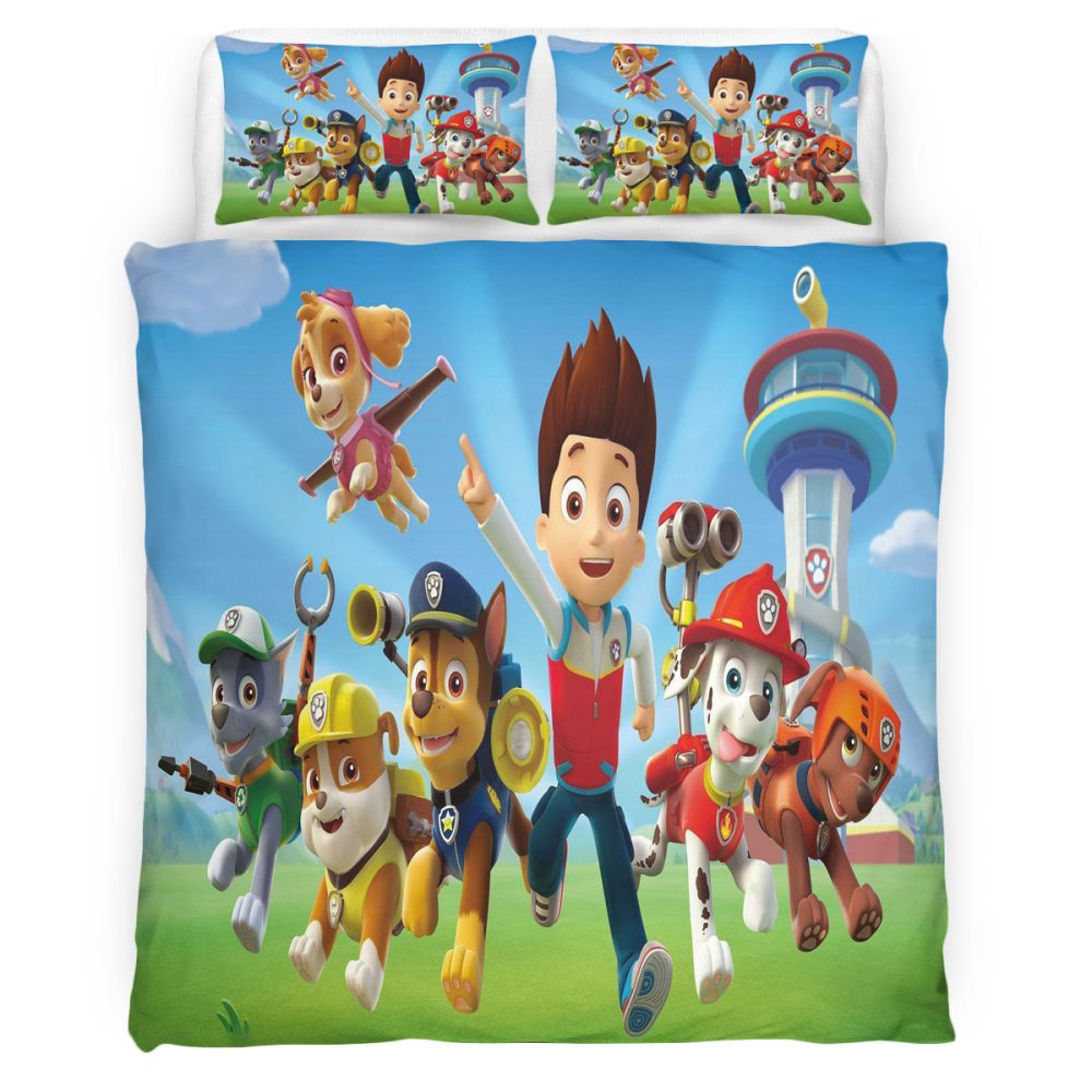 PAW Patrol 107 Bettwäsche Bettbezug Kissenbezug