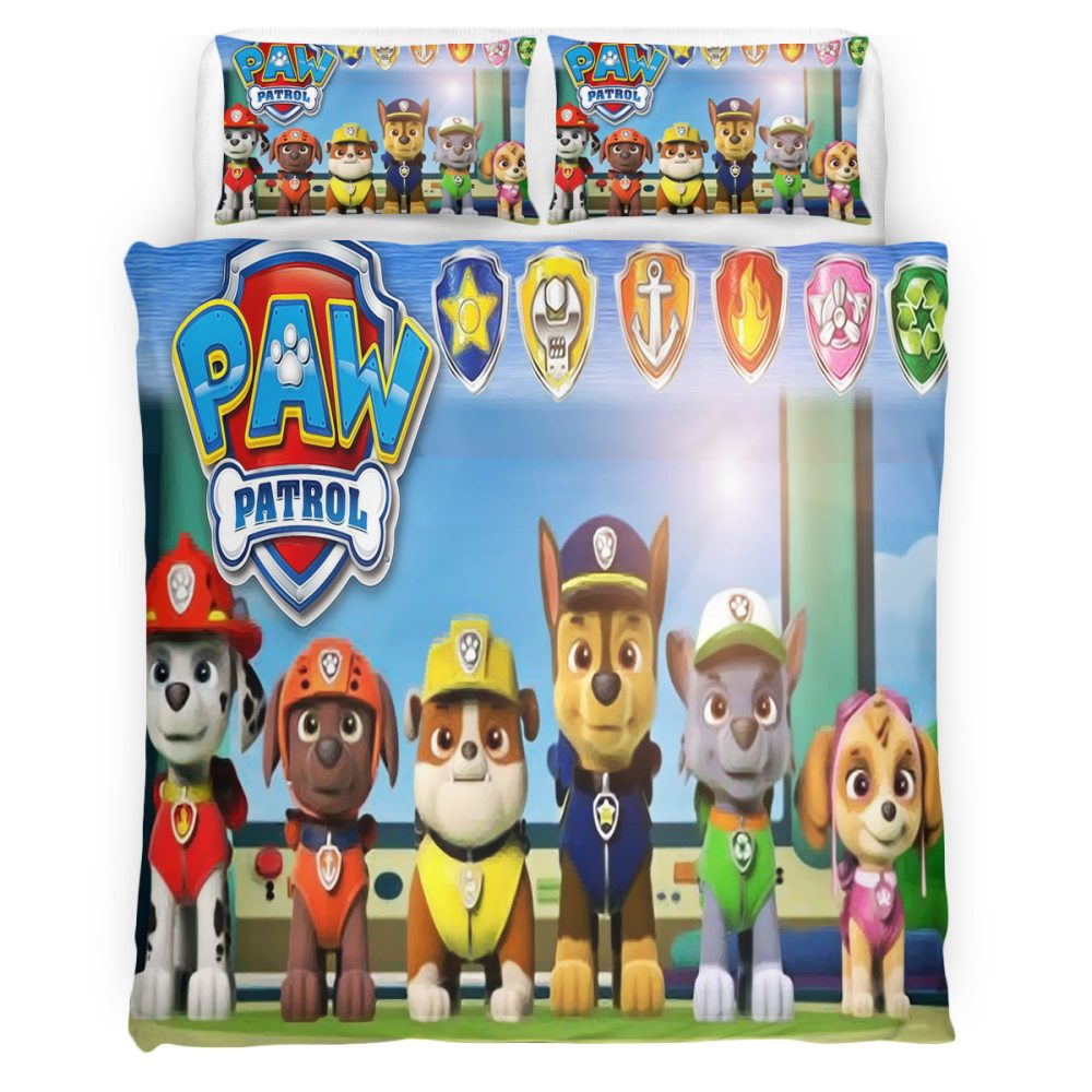 PAW Patrol 110 Bettwäsche Bettbezug Kissenbezug