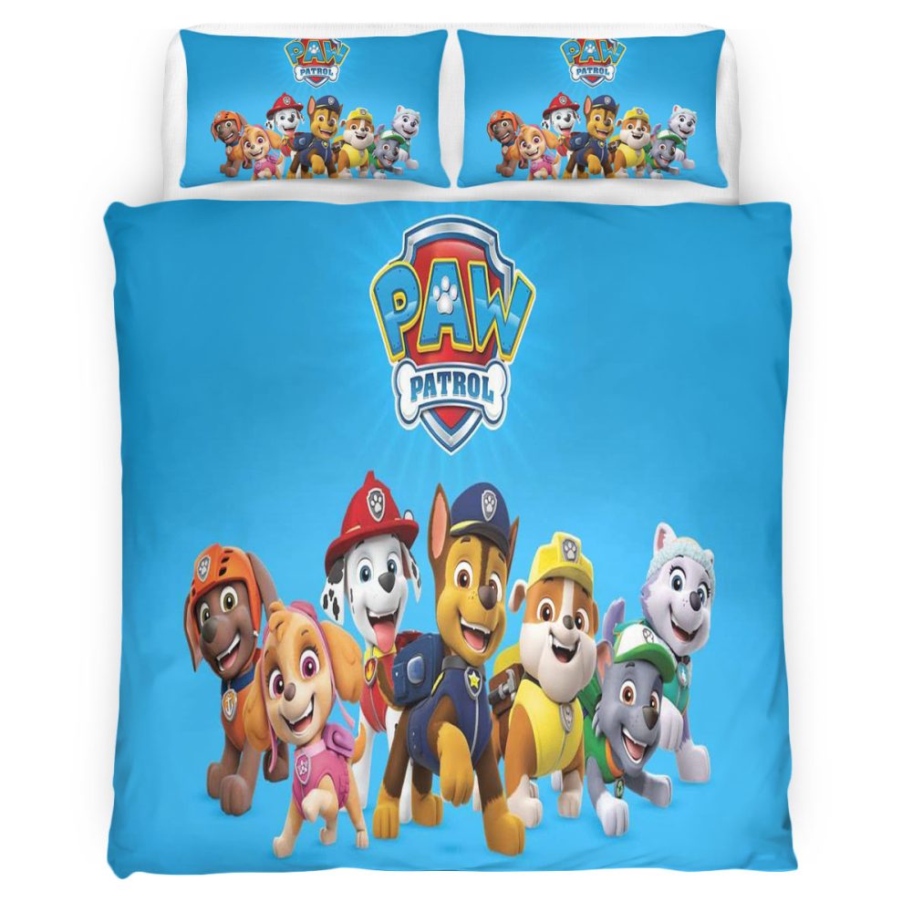 PAW Patrol 111 Bettwäsche Bettbezug Kissenbezug