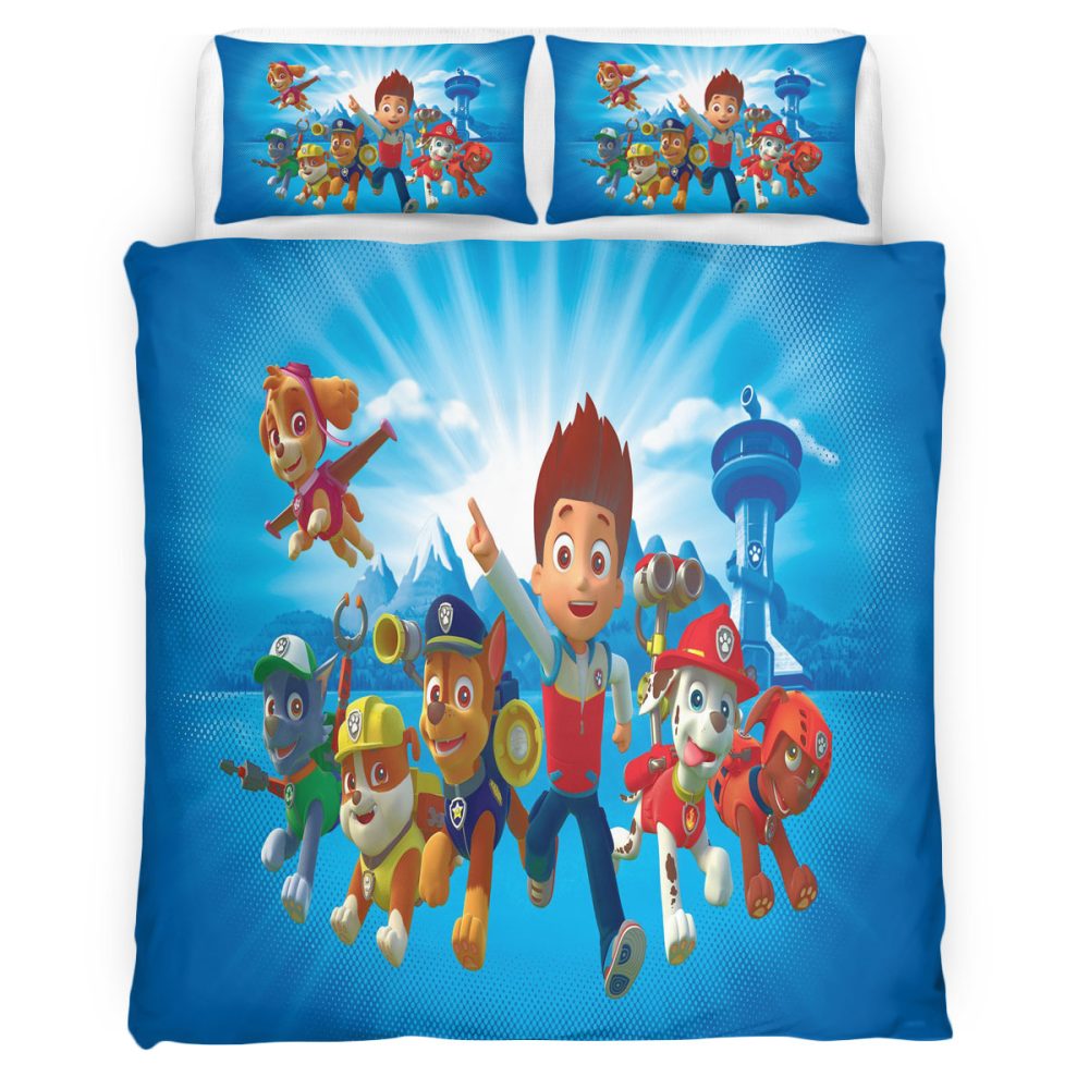PAW Patrol 115 Bettwäsche Bettbezug Kissenbezug
