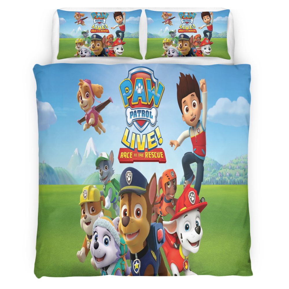 PAW Patrol 116 Bettwäsche Bettbezug Kissenbezug