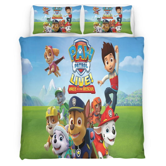 PAW Patrol 116 Bettwäsche Bettbezug Kissenbezug