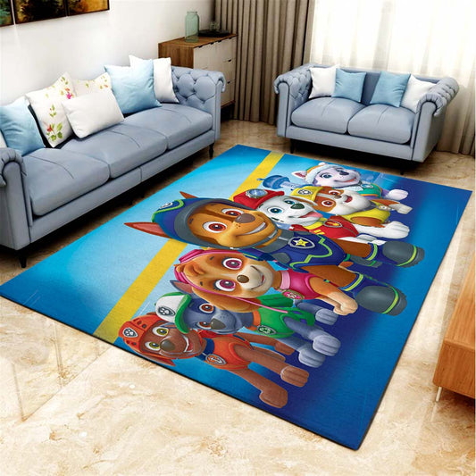 Paw Patrol Super Dogs Teppich Wohnzimmer Küchenteppich Teppichboden