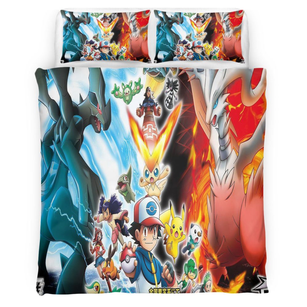 Pokemon 102 Bettwäsche Bettbezug Kissenbezug