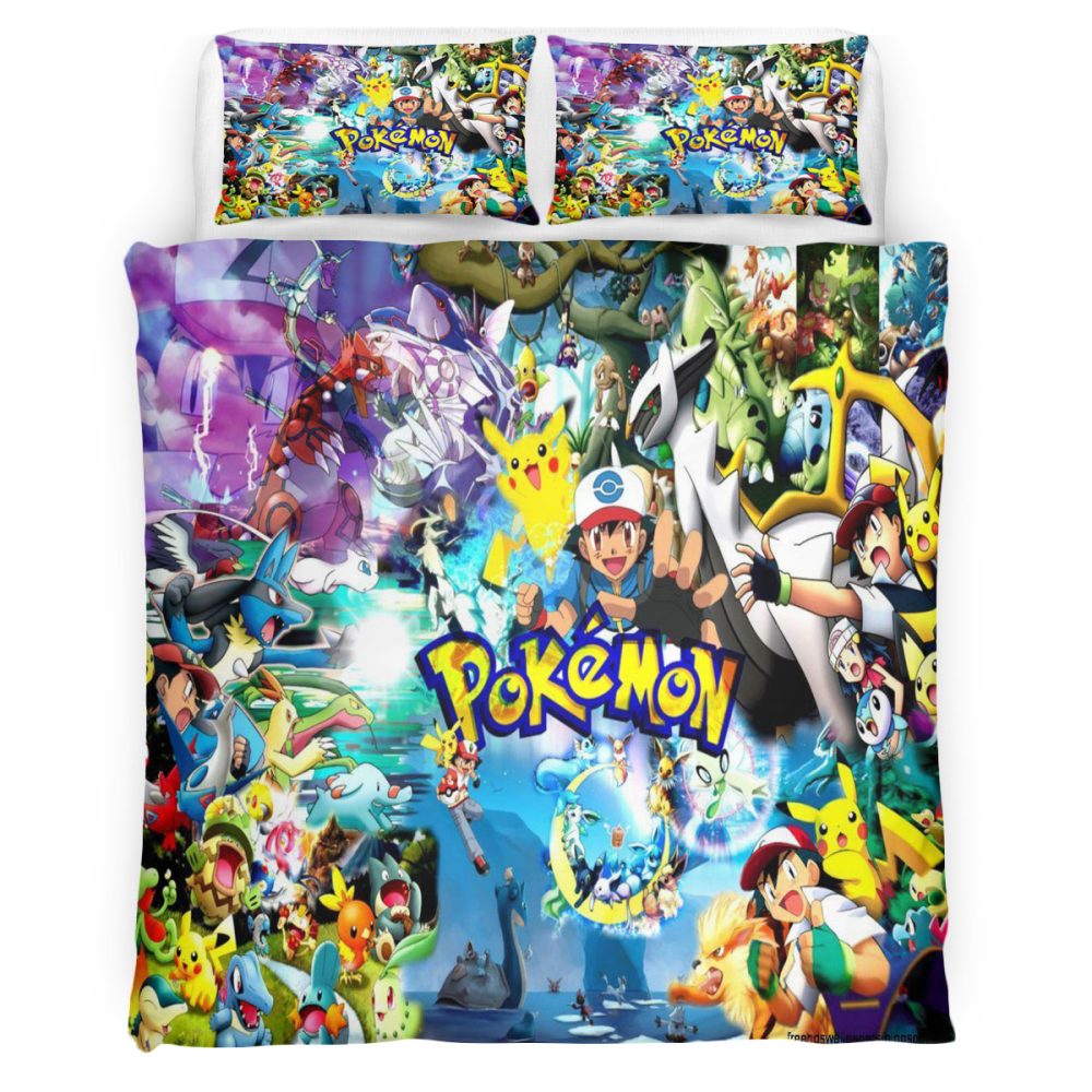 Pokemon 103 Bettwäsche Bettbezug Kissenbezug