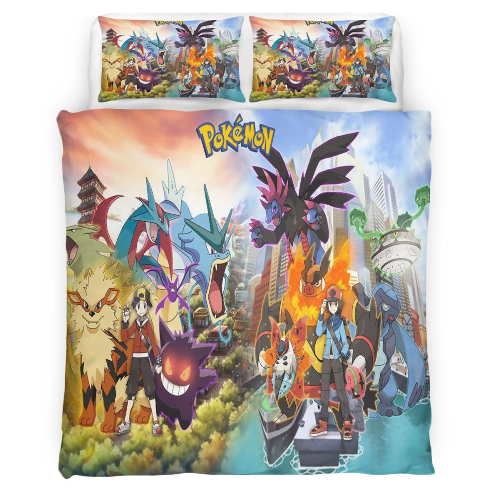 Pokemon 115 Bettwäsche Bettbezug Kissenbezug