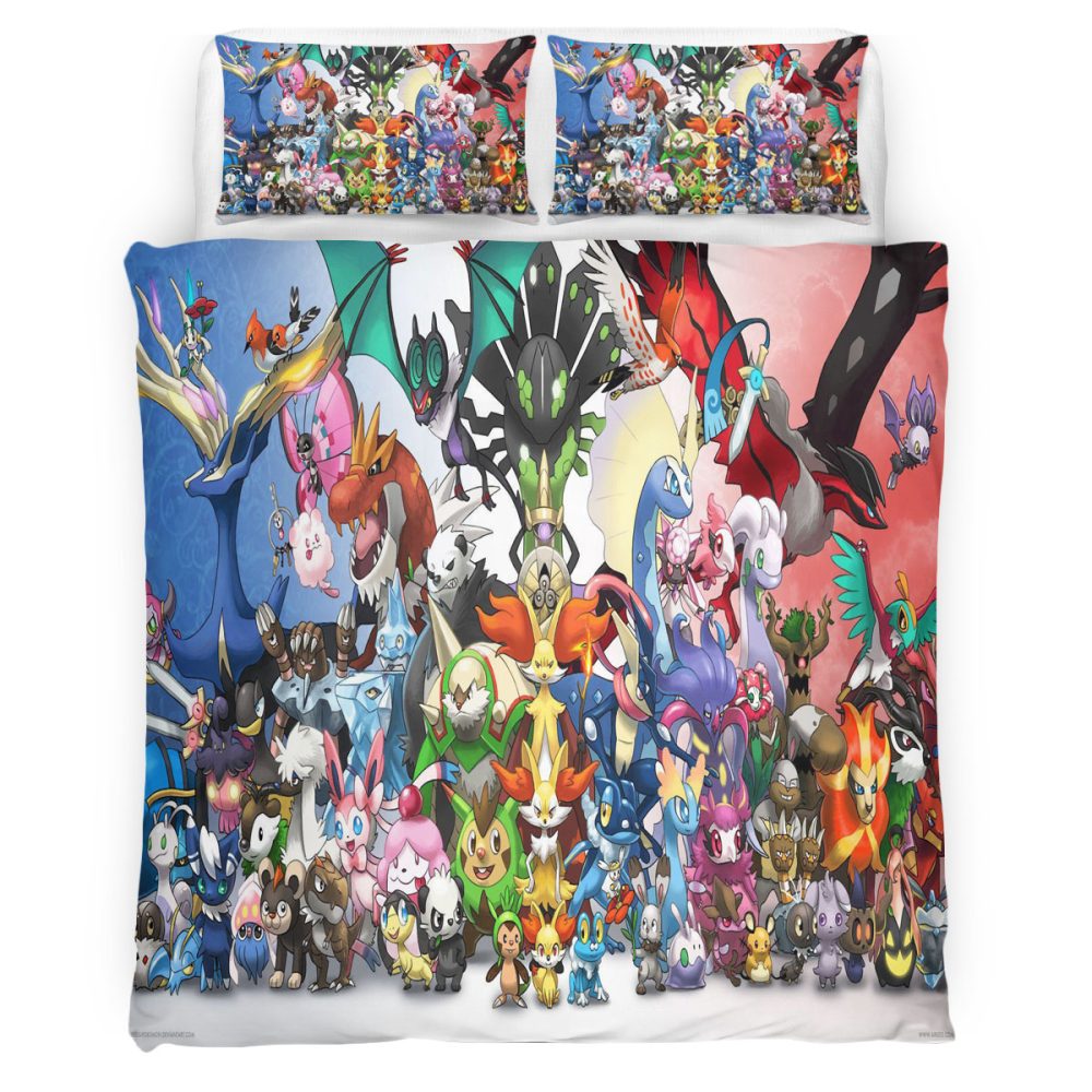 Pokemon 120 Bettwäsche Bettbezug Kissenbezug