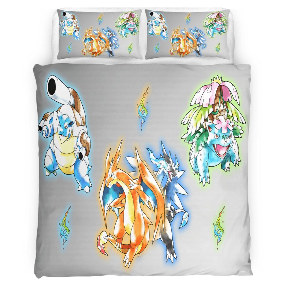 Pokemon 124 Bettwäsche Bettbezug Kissenbezug