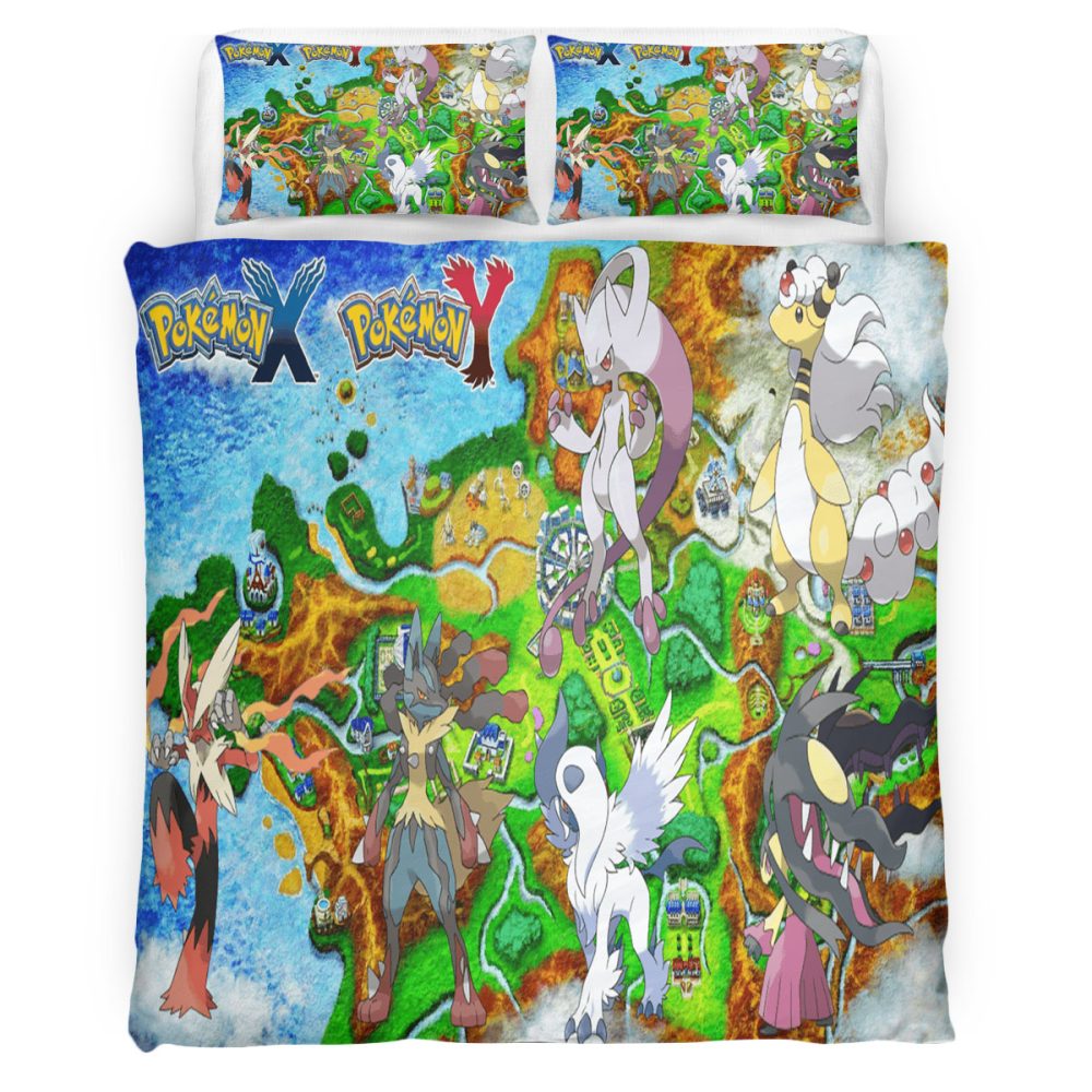 Pokemon 125 Bettwäsche Bettbezug Kissenbezug