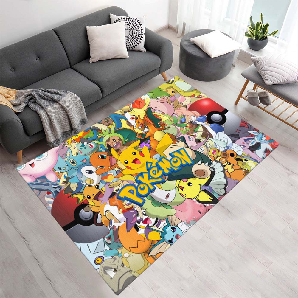 Pokémon Alle Charaktere Teppich