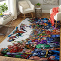 Racher Endspiel Captain America Iron Man Teppich 1