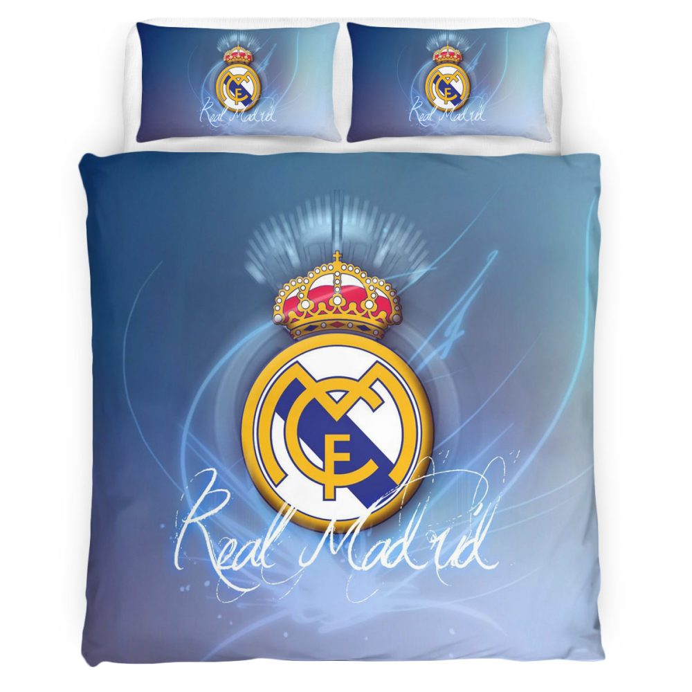 Real Madrid 15 Bettwäsche Bettbezug Kissenbezug