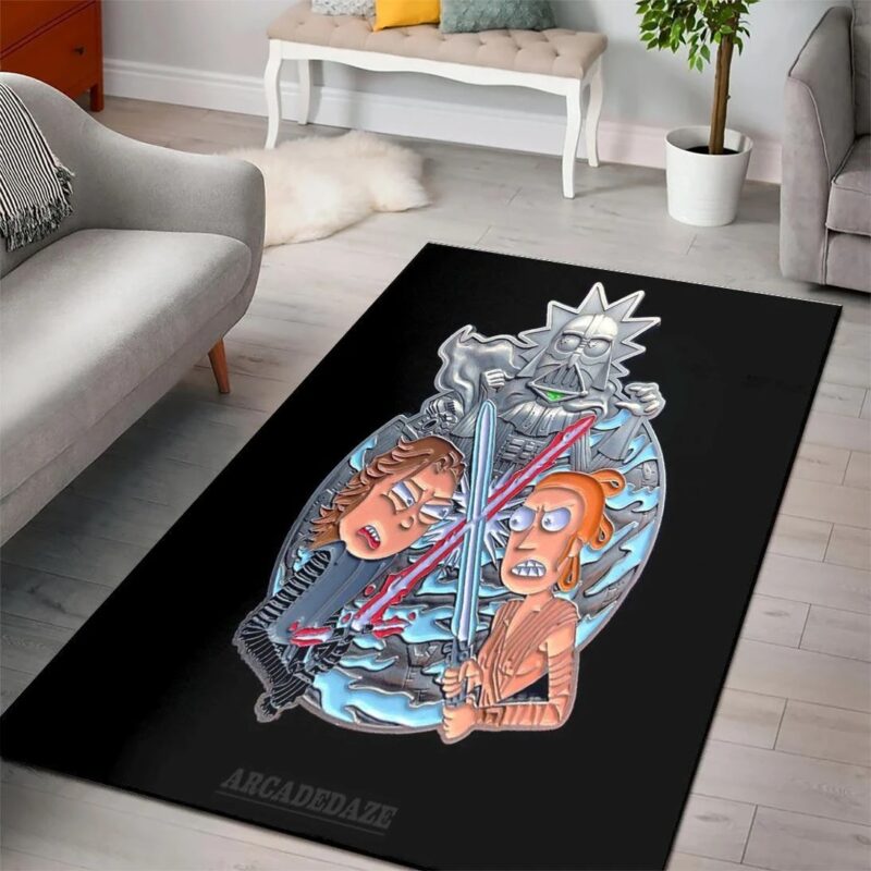Rick und Morty Cartoon Filme Teppiche Teppiche