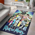 Rick und Morty Cartoon Filme Teppiche Teppich