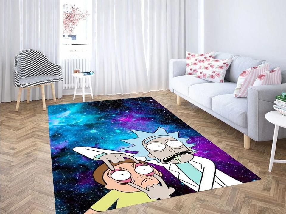 Rick und Morty Tapete Telefon Teppiche