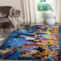 Sammlung Von Disney Figuren Teppich