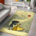 Schon und das Biest Disney Prinzessin Charaktere Disney Filme Teppiche