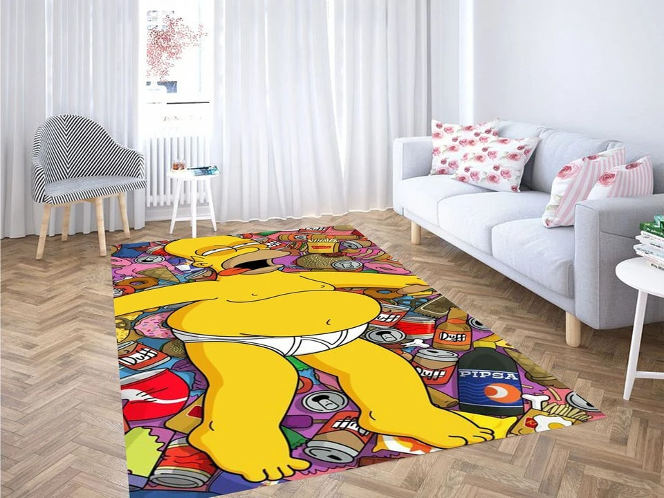 Simpsons Tapete Teppiche